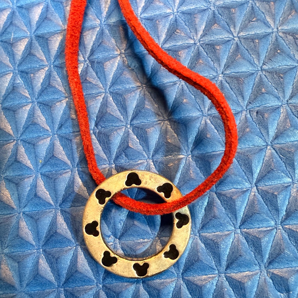 Disney Mickey Mouse Ring Necklace